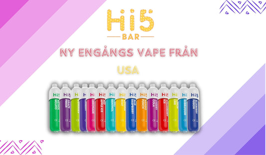 Hi5 Mesh Tube Mini Engångs Vape: Den ultimata vaping-upplevelsen