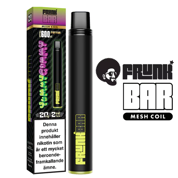 Frunk Bar Mesh Coil Yummy Gummy 20 mg