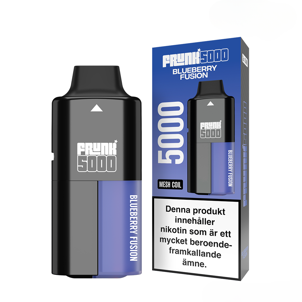 Frunk 5000 Mesh | Blueberry Fusion | Engångs Vape | 14mg