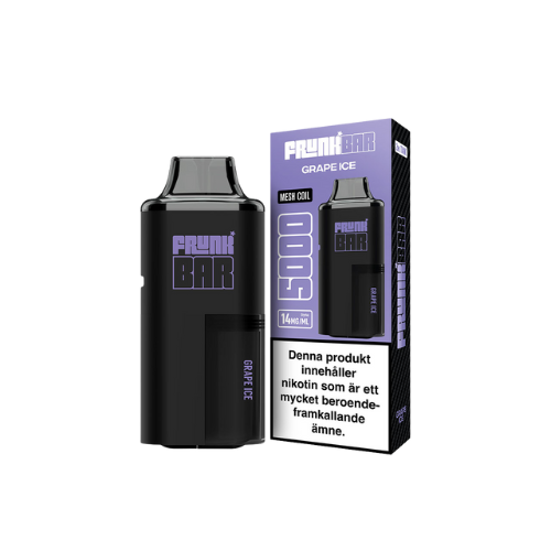 Frunk 5000 Mesh | Grape Ice | Engångs Vape | 14mg