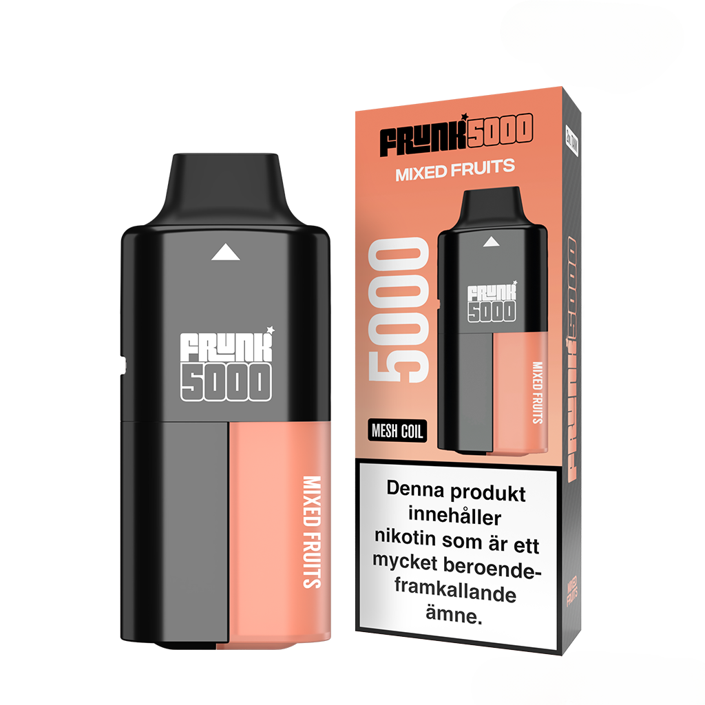 Frunk 5000 Mesh | Mixed Fruits | Engångs Vape | 14mg