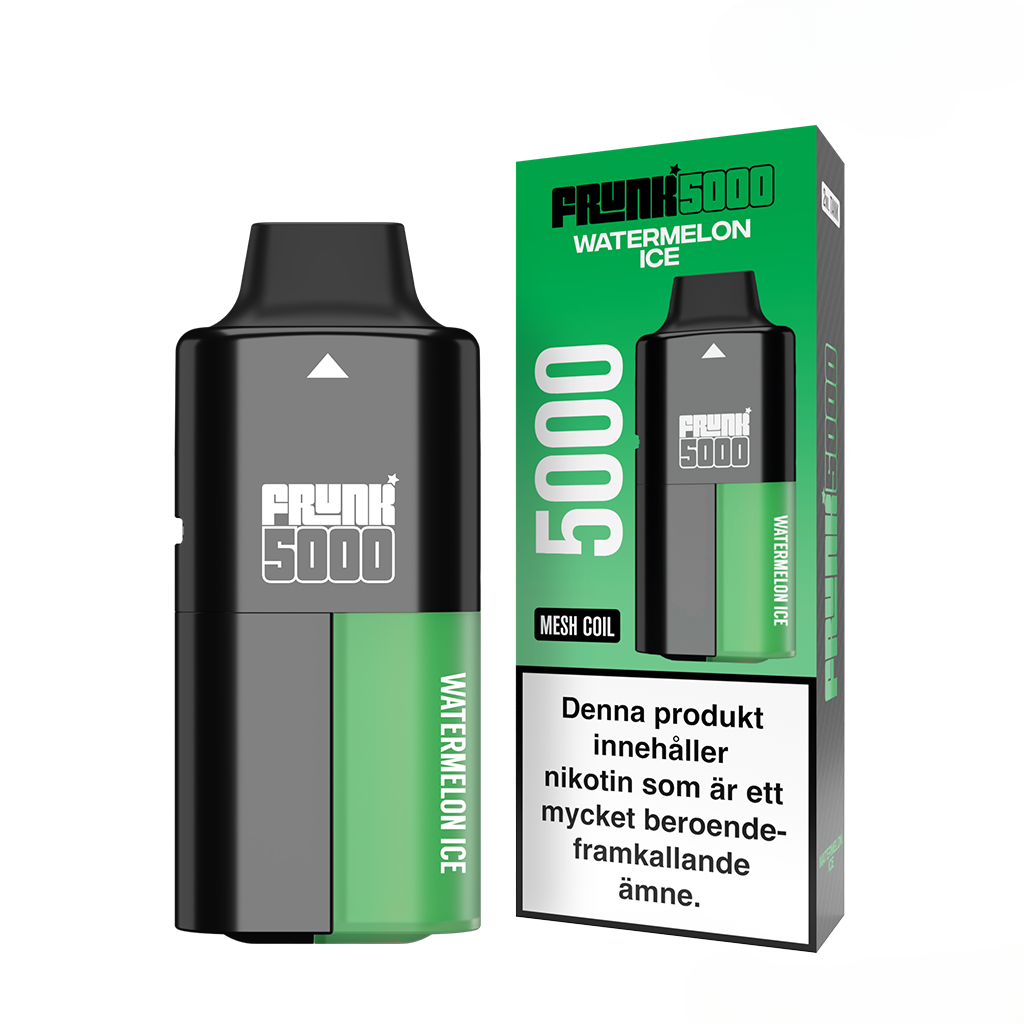 Frunk 5000 Mesh | Watermelon Ice | Engångs Vape | 14mg