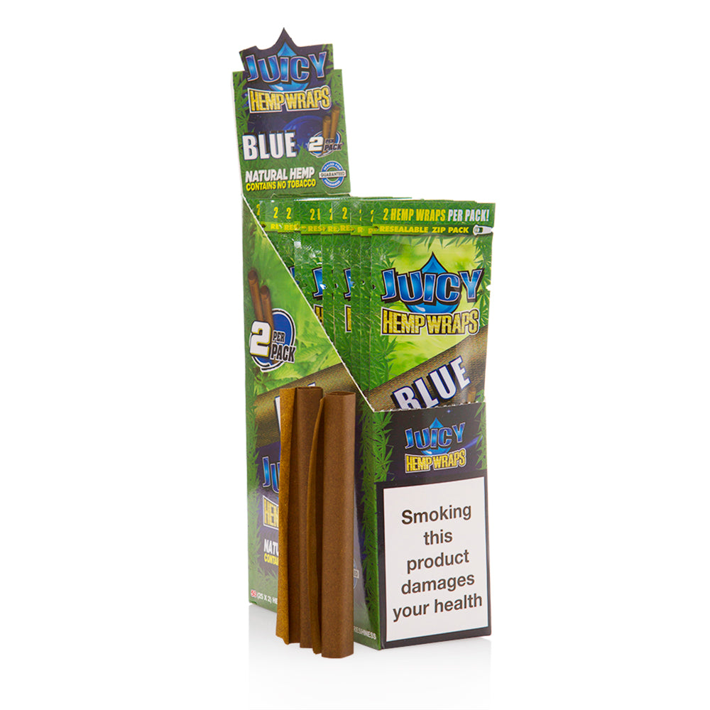 Juicy | Hemp Wraps (Blue, 2st)
