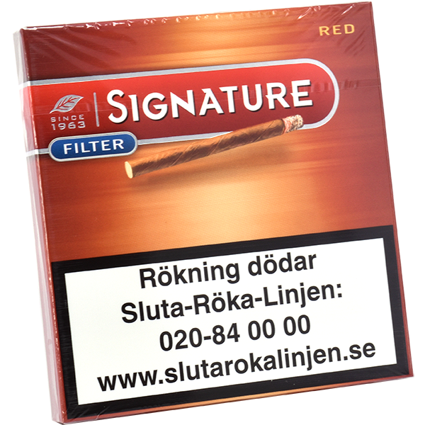 Signature Red Filter cigariller