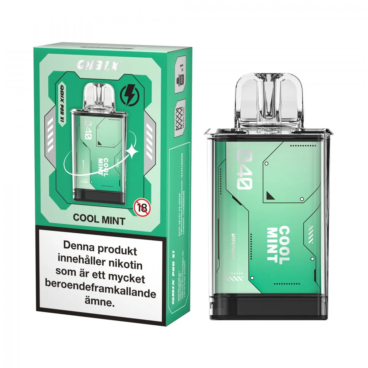 QBIX Pod Cool Mint