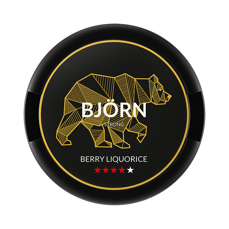 BJÖRN Berry Liquorice Strong 19.5 MG