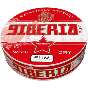 Siberia -80 Degrees Slim White Dry Portion