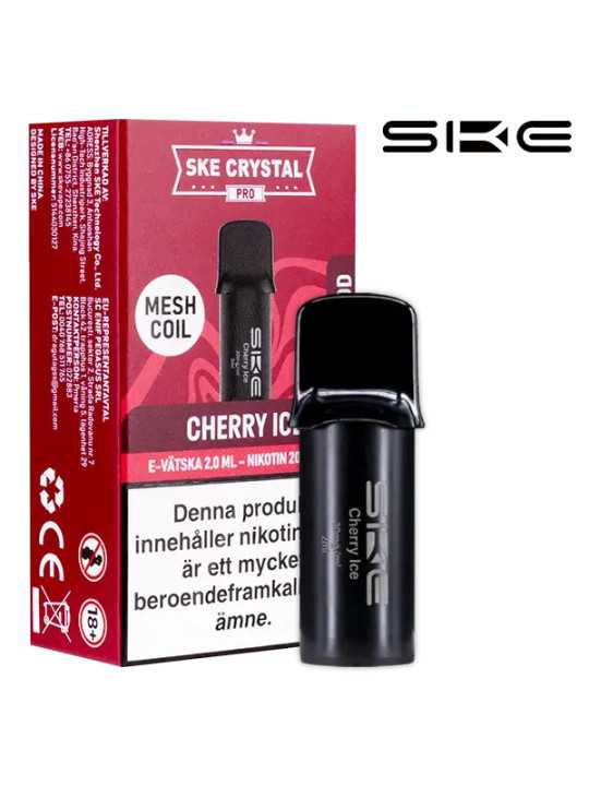SKE Crystal Pro Pod Cherry Ice -20mg