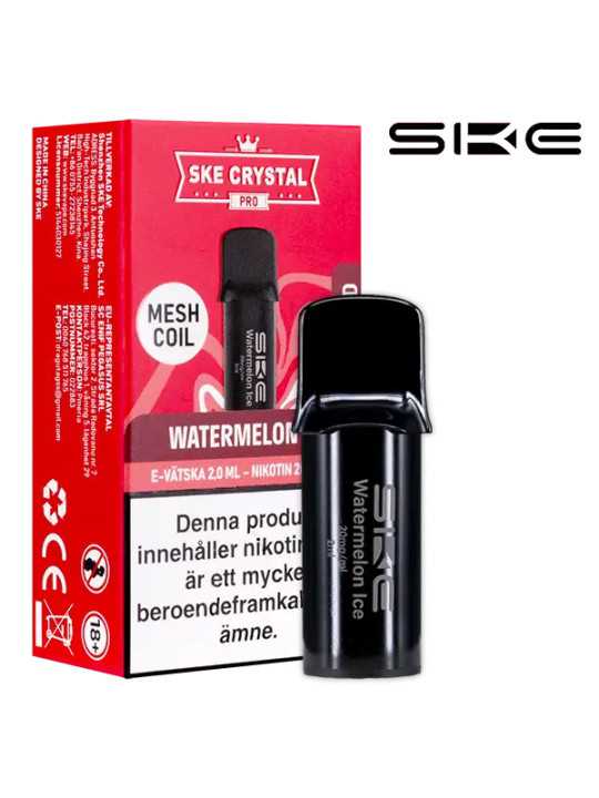 SKE Crystal Pro Pod Watermelon Ice-20mg
