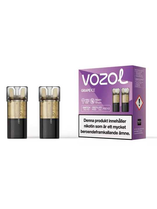 Vozol Switch Grape Ice Pod 2 Pack - 10 mg