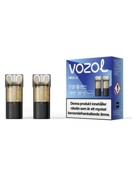 Vozol Switch MR.Blue Pod 2 Pack - 10 mg