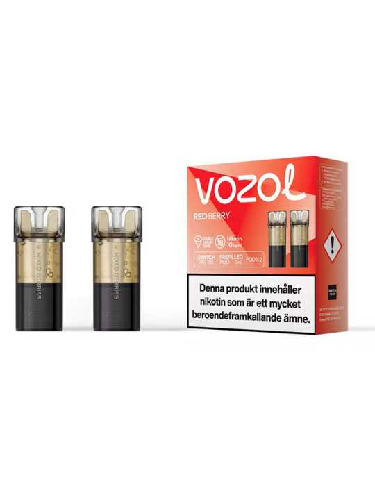 Vozol Switch Red Berry Pod 2 Pack - 10 mg