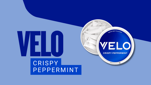 VELO Crispy Peppermint Banner