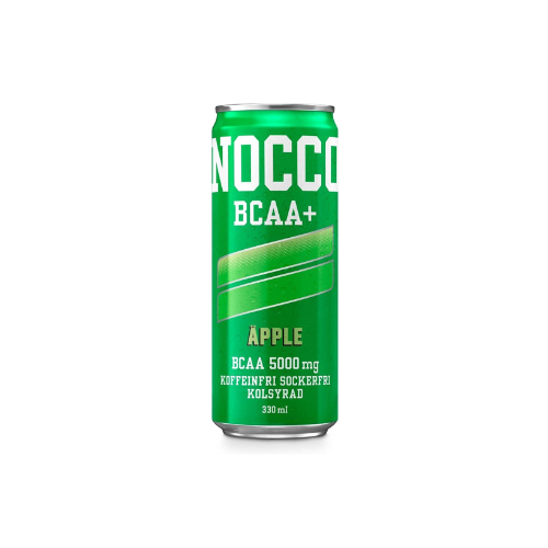 NOCCO BCAA + 330 ml Äpple (Koffeinfri)