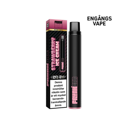 Frunk Bar Mesh | Strawberry Ice Cream | Engångs Vape | 20mg