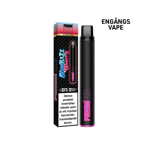 Frunk Bar Mesh | Blue Razz Cherry | Engångs Vape | 20mg