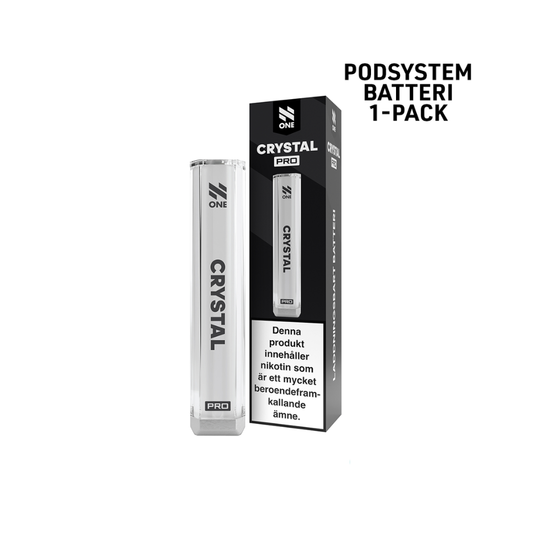 N One Crystal PRO BATTERY | White