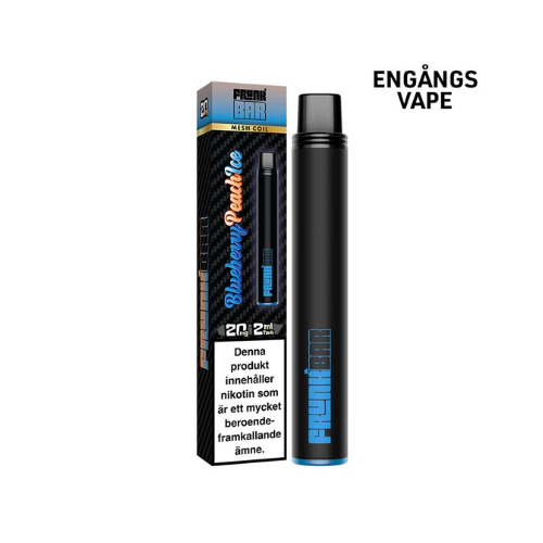 Frunk Bar Mesh | Blueberry Peach Ice | Engångs Vape | 20mg