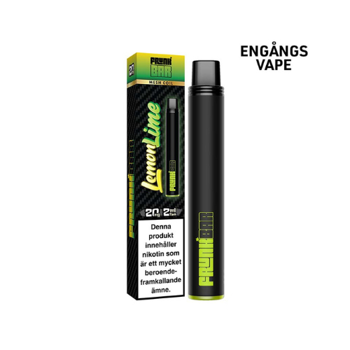 Frunk Bar Mesh | Lemon Lime | Engångs Vape | 20mg
