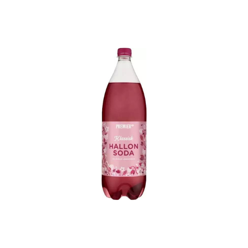 Hallonsoda PREMIER, 1,5l