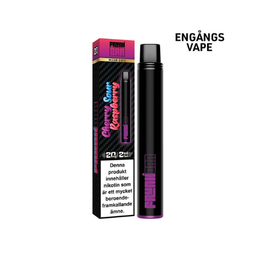 Frunk Bar Mesh | Cherry Sour Raspberry | Engångs Vape | 20mg
