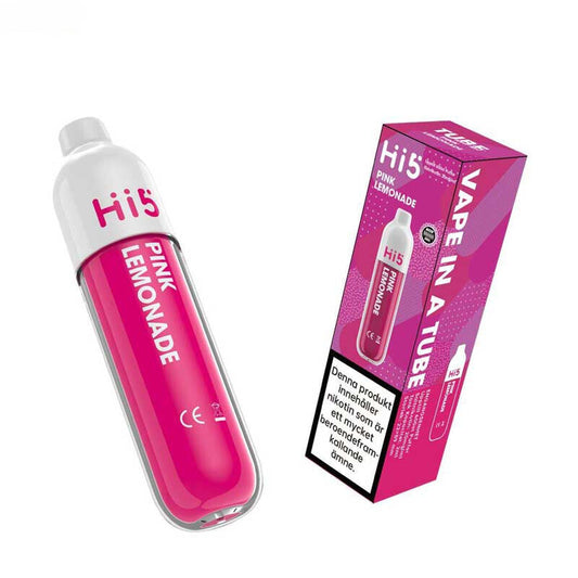 Hi5 Mesh Tube Mini Pink Lemonade 20mg 600 Puffar