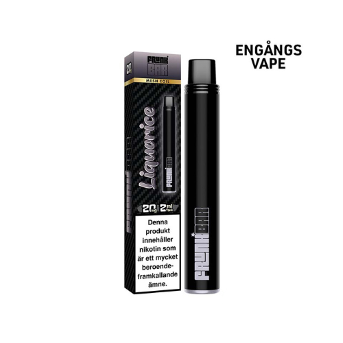 Frunk Bar Mesh | Liquorice | Engångs Vape | 20mg
