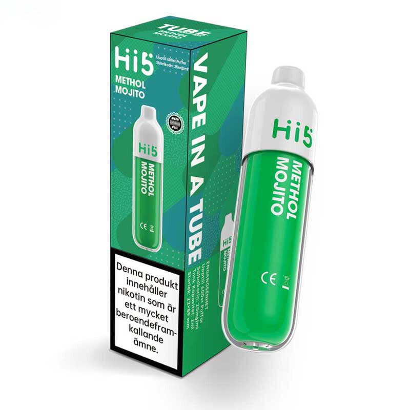 Hi5 Mesh Tube Mini Menthol Mojito 20mg 600 Puffar