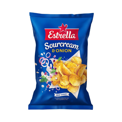Estrella Chips Sourcream & Onion