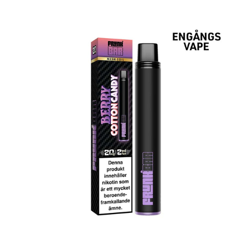 Frunk Bar Mesh | Berry Cotton Candy | Engångs Vape | 20mg