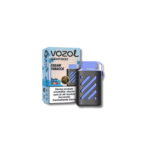 Cream Tobacco - Vozol Gear 600 - 20mg