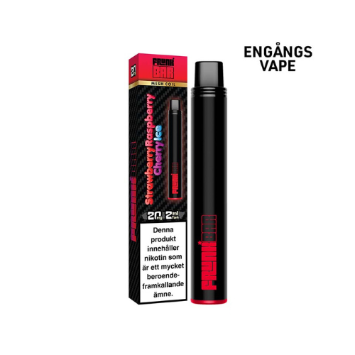 Frunk Bar Mesh | Strawberry Raspberry Cherry Ice | Engångs Vape | 20mg