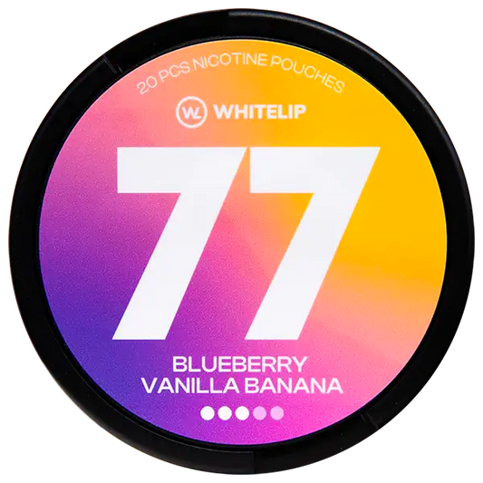 77 Blueberry Vanilla Banana Whitelip 10,4 mg