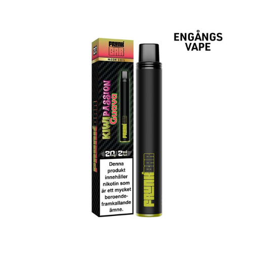 Frunk Bar Mesh | Kiwi Passion Guava | Engångs Vape | 20mg
