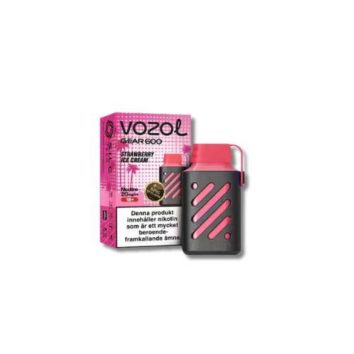 Strawberry Ice Cream - Vozol Gear 600 - 20mg