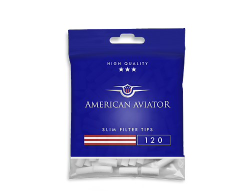 American Aviator Slim Filters (120 pack)