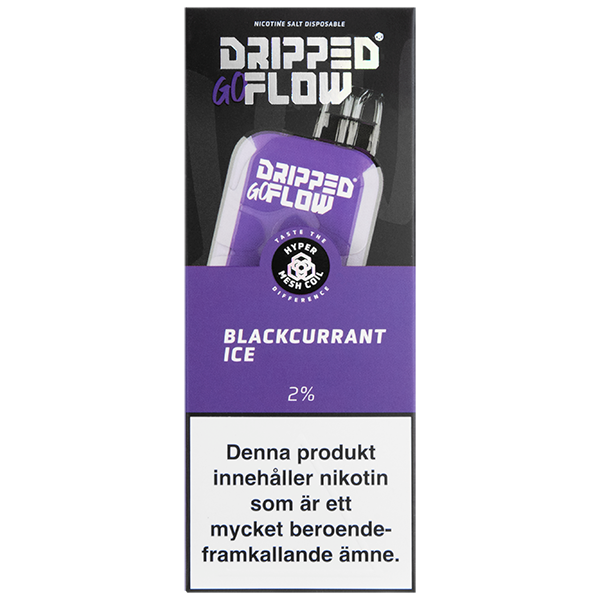 Dripped-Goflow-Blackcurrant-Ice-Forpackning