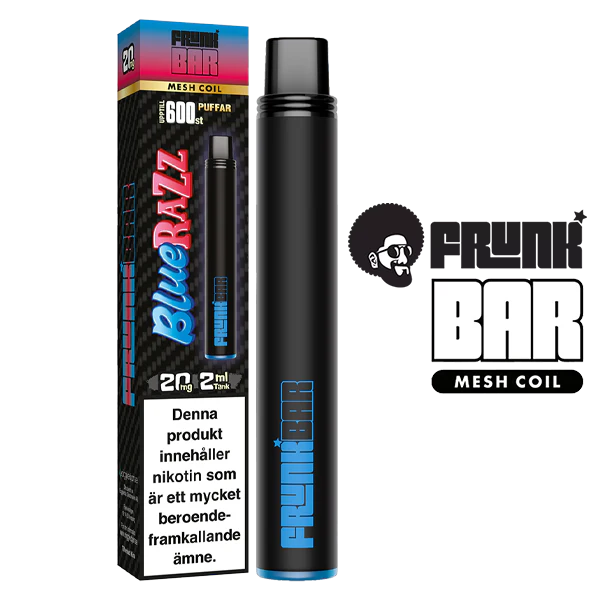 Frunk Bar Mesh Coil Blue Razz 20 mg