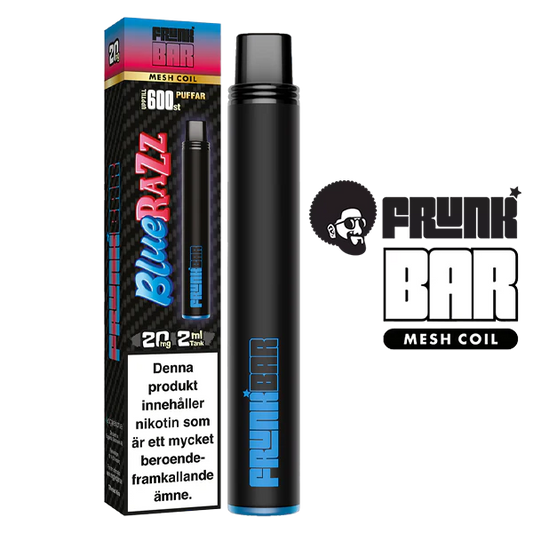 Frunk Bar Mesh Coil Blue Razz 20 mg