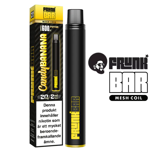 Frunk Bar Mesh Coil Candy Banana 20 mg