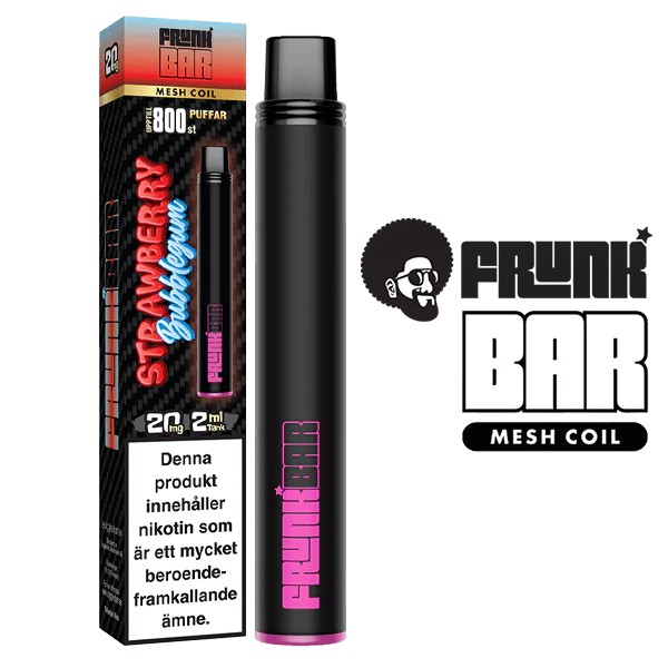 Frunk Bar Mesh Coil Strawberry Bubblegum 20 mg