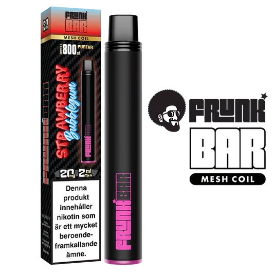 Frunk Bar Mesh Coil Strawberry Bubblegum 20 mg