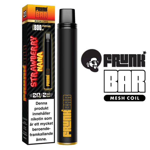 Frunk Bar Mesh Coil Strawberry Nana 20 mg