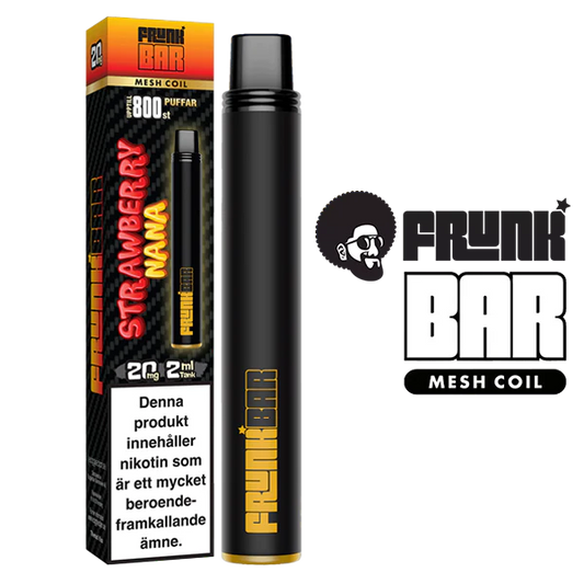 Frunk Bar Mesh Coil Strawberry Nana 20 mg