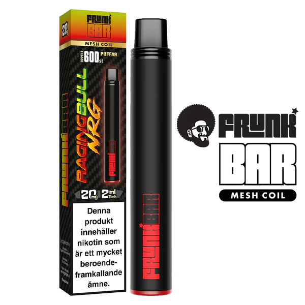 Frunk Bar Mesh Coil Raging Bull NRG 20 mg