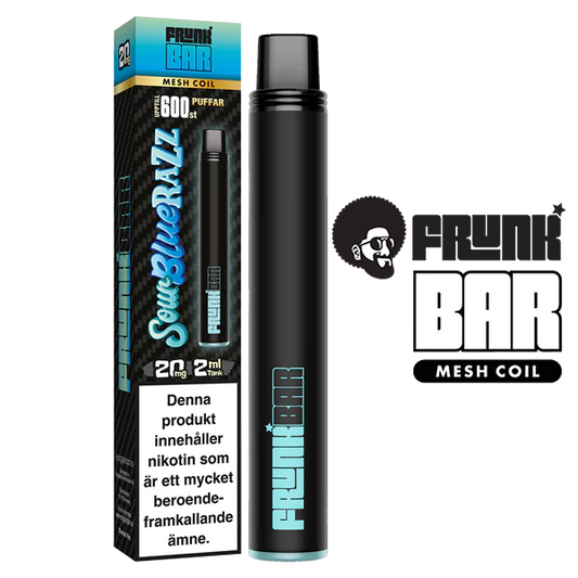 Frunk Bar Mesh Coil Sour Blue Razz 20 mg