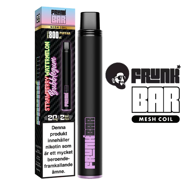 Frunk Bar Mesh Coil Strawberry Watermelon Bubblegum 20 mg