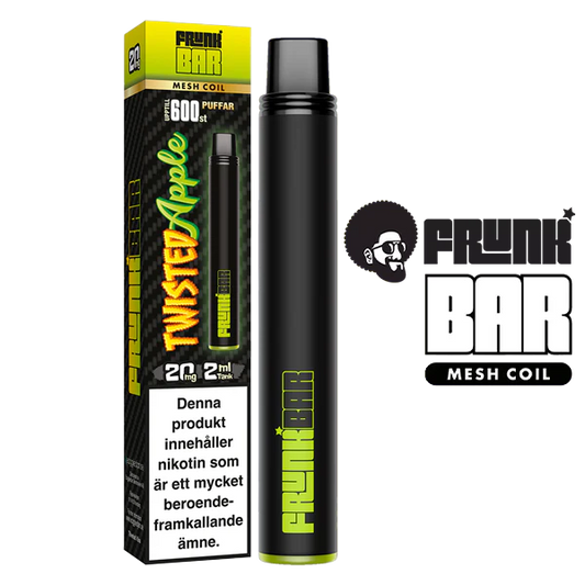 Frunk Bar Mesh Coil Twisted Apple 20 mg