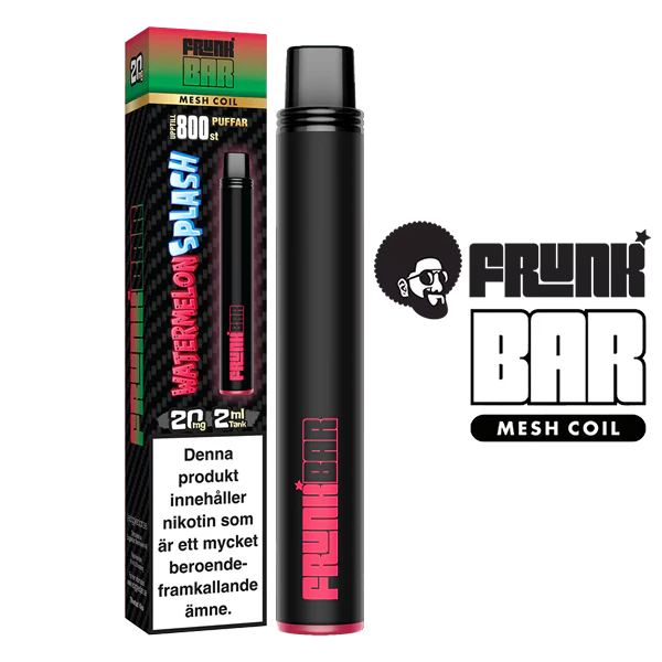 Frunk Bar Mesh Coil Watermelon Splash 20 mg