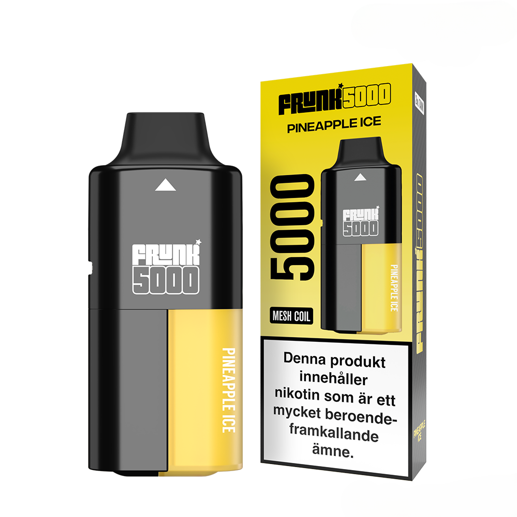 Frunk 5000 Mesh | Pineapple Ice | Engångs Vape | 14mg